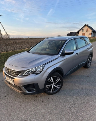 Peugeot 5008 cena 74600 przebieg: 163000, rok produkcji 2017 z Tychy małe 106